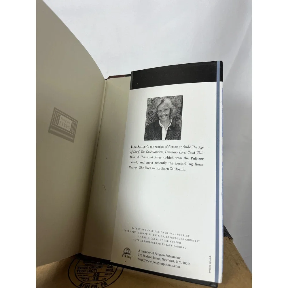 Charles Dickens by Jane Smiley Penguin‎ Lives Hardcover Biography 0670030775